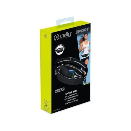 Sportgürtel/Handytasche, max. 6,9 Zoll, Schwarz 2