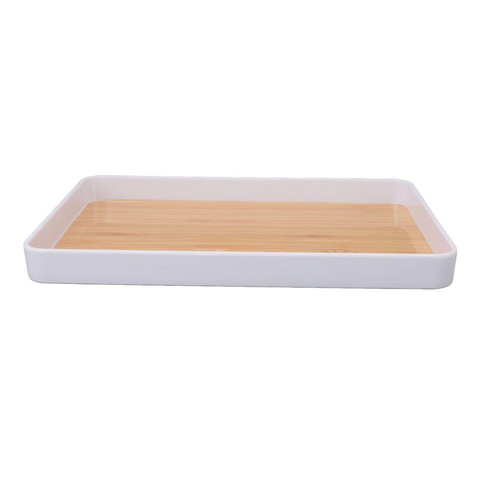 Plastic Stackable Tray 35x23cm Rectangular