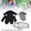 Adjustable Baby Stroller Headrest Mat 29x24x2.5cm 4
