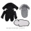 Adjustable Baby Stroller Headrest Mat 29x24x2.5cm 2