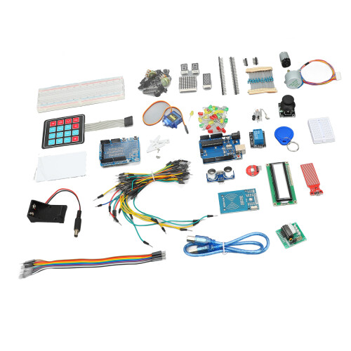 Electronics Starter Kit 5V Stepper Motor Driver LCD Potentiometer Resistor