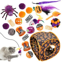 Interactief Speelgoed voor Katten Muisspeelgoed Kattenaccessoires voor Huisdierenoefening Gunstig Schattig Kattenspeelspeelgoed voor Puppy 22 Stuks