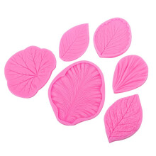 Bloem Siliconen Adervorm Set, Fondant Bloemadervorm, Rozenblad Tulp Orchideevorm, Taartdecoratiegereedschap