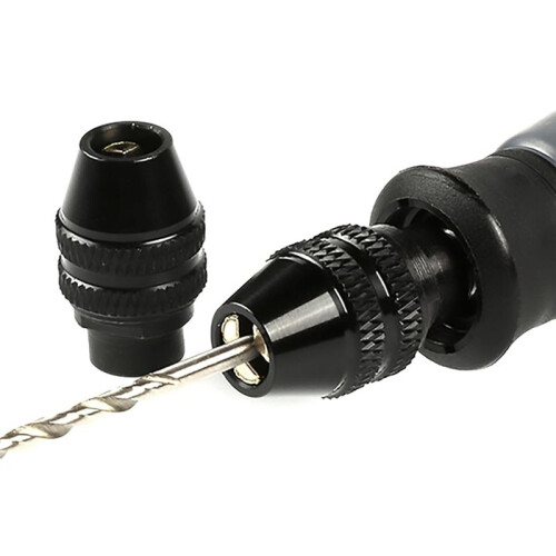 Multi Quick Change Keyless Chuck for  4486 Rotary Tools 3000 4000 7700 8200 (5Pack), Black 2