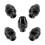 Multi Quick Change Keyless Chuck for  4486 Rotary Tools 3000 4000 7700 8200 (5Pack), Black 1