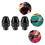 Multi Quick Change Keyless Chuck for  4486 Rotary Tools 3000 4000 7700 8200 (5Pack), Black 4