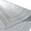 6Pcs Rectangular Woven Table Mat Slip 18x12 Inches Textured Scratch Proof PVC Table Mats, for Kitchen Home Decor Silver 5