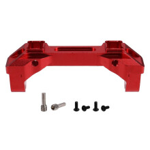 Aluminum Alloy -4 Front Base Bumper for -4 1/10 RC Crawler TRX4 RC Car Upgrade Parts Red