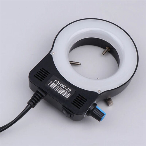 Microscope Ring Light  Lamp for Microscope Circle Light Industrial Microscope Camera EU-Plug 1