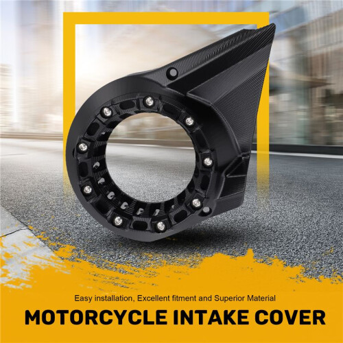 Motorcycle Modification Engine Cap Air Intake Cover Inspection Glass Transmission Box Guard Engine Cap for  Black 1