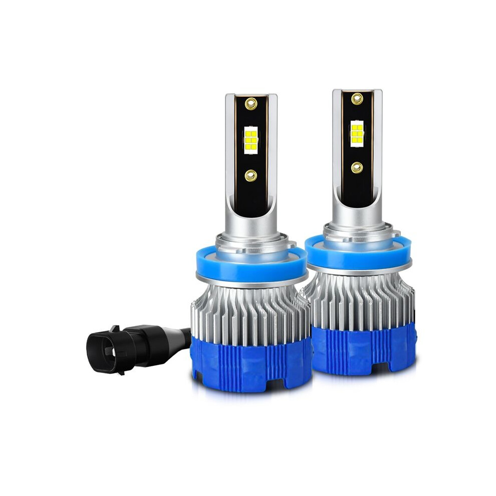 H11 Led Fog Bulbs, Car Head Canbus 50W 5000Lm 6000K Cool Drl Replacement For Cars Light/White 4712875070540