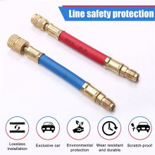 8st Bil Luftkonditionering Kylning R134A R12 Multi Purpose Converting Adapter Luftkonditioneringsadapter Kontaktdon