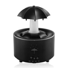 Aromatherapy Humidifier Umbrella Water Drop Air Humidifier with Colorful Light Aroma Essential Oil Diffuser UK Plug A