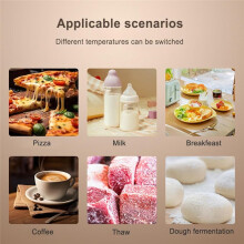 Electric Warming Tray with Adjustable Temperature Roll Portable Food Warmer Heater Mat for Gatherings Parties UK Plug