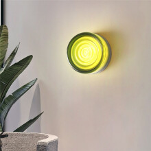 Applique Murale Minimaliste à LED 7 W avec 3 Modes de Couleur Applique Murale Moderne pour Couloir, Escalier, Salle de Bain, Éclairage Décoratif A