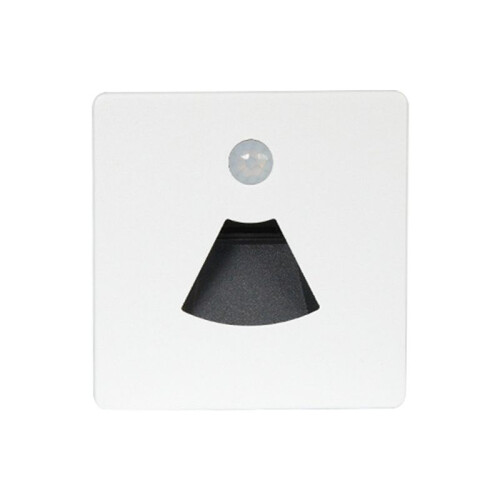 3W LED Motion Sensor Night Light LED Embedded Stair Step Waterproof Light with Motion Sensor for RV Boat Ship Trailer,A