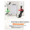 12V-2A UPS Power Supply for WiFi Router Modem Security Camera for Power Outages EU Plug 5