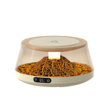 Warm Cup Mat,MugWarmer,CoffeeCup Warmer,White and Black Cup Warmer with Colorful Changes,Featuring MultipleFunctions(CN)