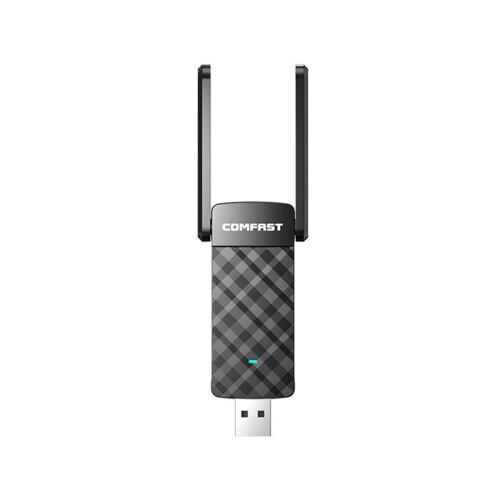 COMFAST Dual-Band WiFi Adapter USB3.0 AC1300 Wireless Network Card WiFi Receiver No Driver Needed for PC