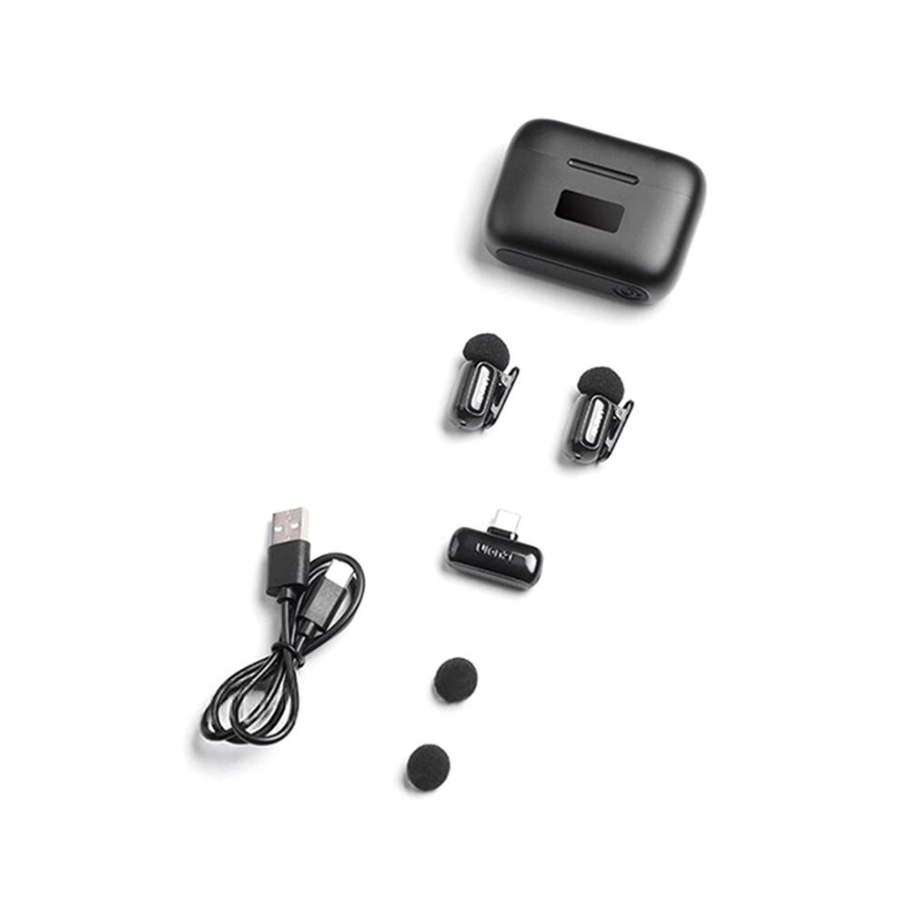 Ulanzi A200 Mic Wireless Lavalier Microphone Smartphone Live Streaming Vlog Video Recording Noise Reduction A 4711331907673