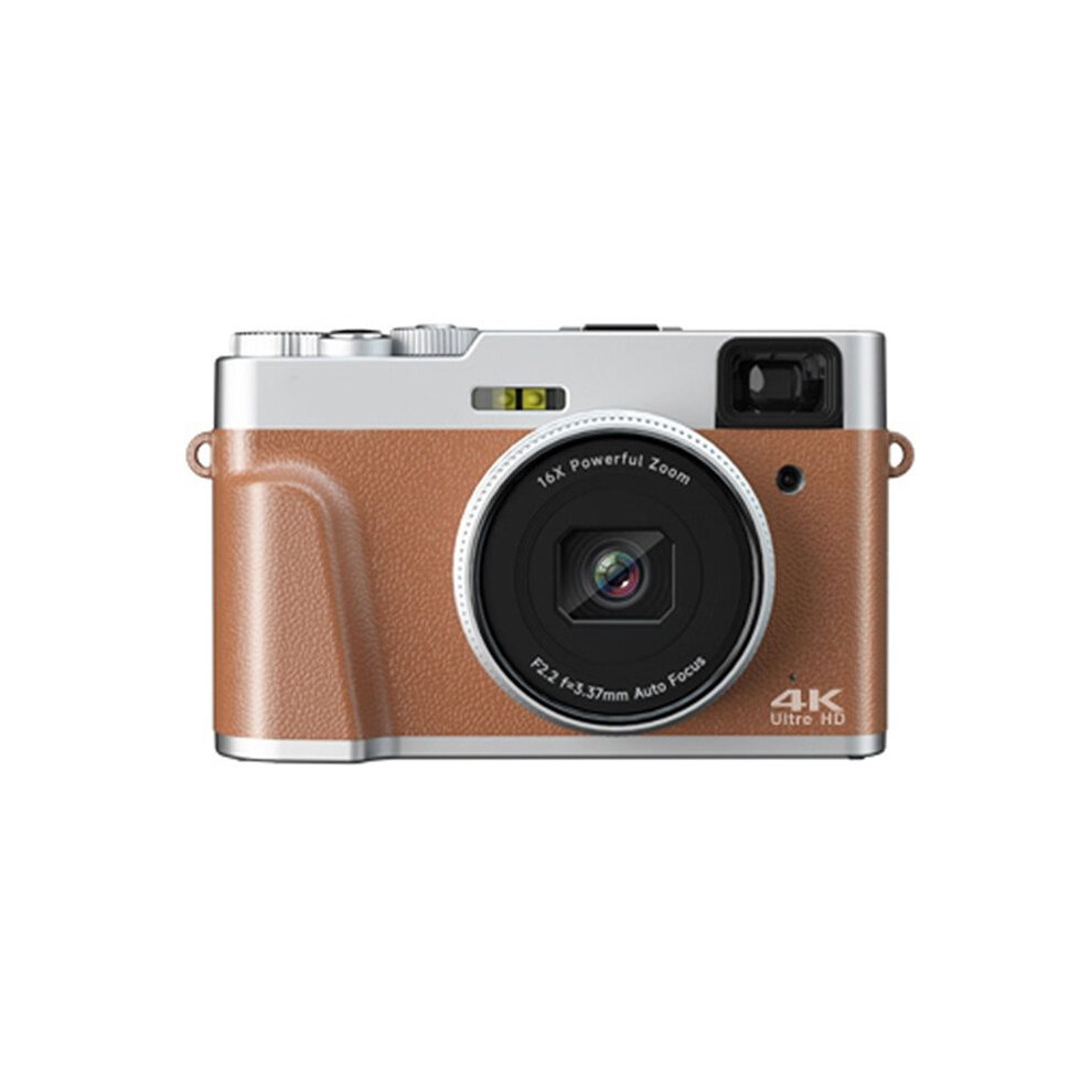 4K Digital Camera Auto Focus 48Mp Vlogging Camera 16X Zoom Portable Video Camera For Students And Beginners Uk Plug 4713089260260