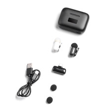 Ulanzi A200  Mic Wireless Lavalier Microphone Smartphone Live Streaming Vlog Video Recording Noise Reduction B