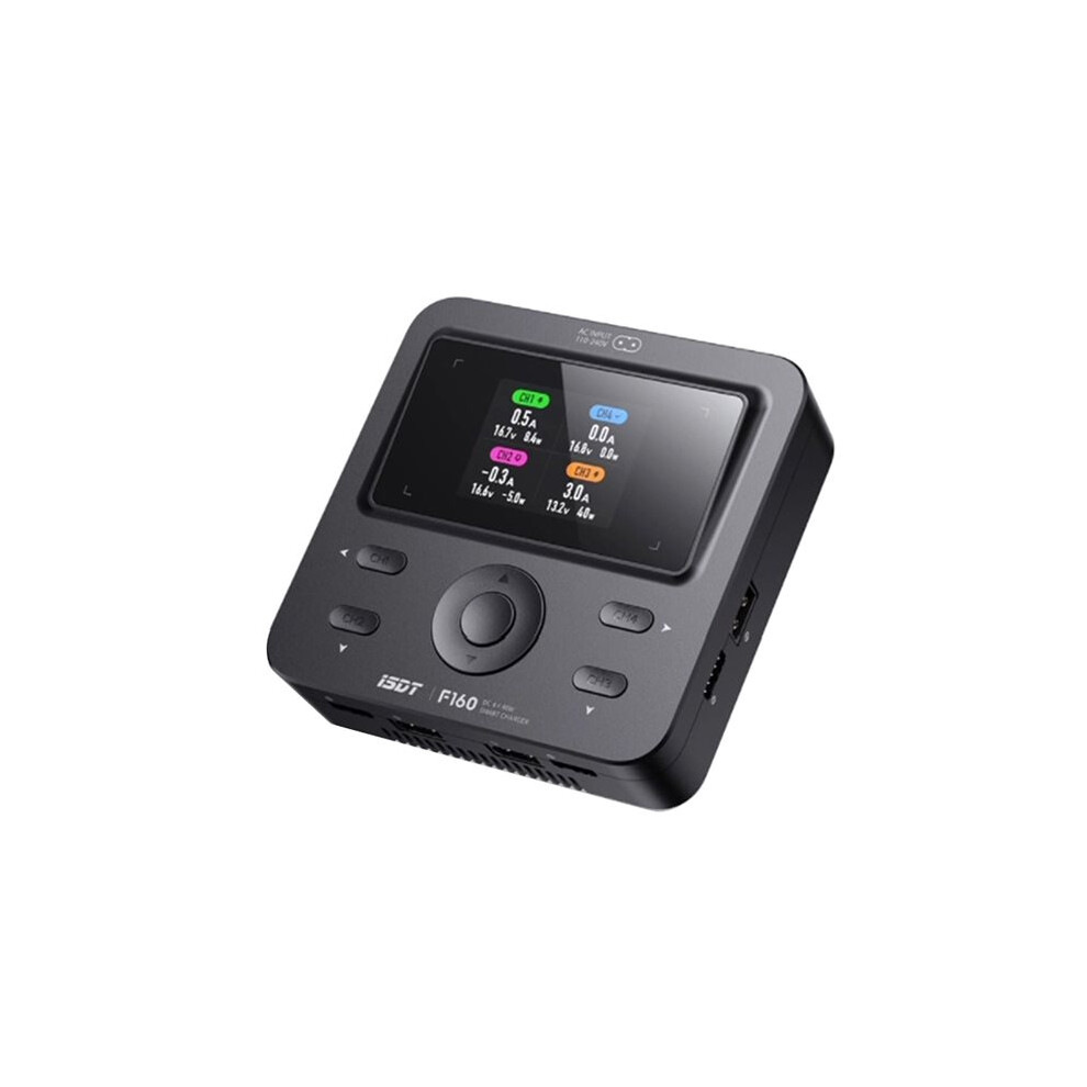 Isdt F160 Ac / Quad Charger For 1-4S Life Li-Ion Lipo Lihv Ulihv 4-12S Nicd/Mh 2-7S Pb Battery Charge 6032926580544