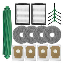 15PCS for 505 Combo/ 405 Combo Vacuum Cleaner Accessories Main Side Brush Filters Mop Pad Dust Bag