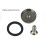 Coffee Brewing  Filter Kit for  ES601 ES655 ES701 Coffee Machine Brewing  Silicone Seal 6