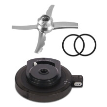 Outer Bowl Lid with Sealing Ring Paddle Kit for NC500/NC501 Series Ice Cream Maker Reusable Creami Lid Replacement