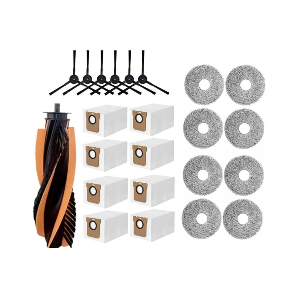 23Pcs Replacement Parts For Jonr P20 Pro/Jonr T5 Pro Robot Vacuum Cleaner Accessories Main Side Brush Mop Cloth Dust Bag 6033079405050