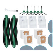 Main Side Brush Filters Mop Dust Bags for 104 Combo/105 Vac/105 Combo/105 Combo+/Q052 Vacuum Cleaner Parts