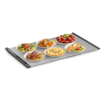 Electric Warming Tray Temp Setting Food Warming Mat Heat in 10s Foldable Food Warmers for Buffet Server Party EU Plug-A