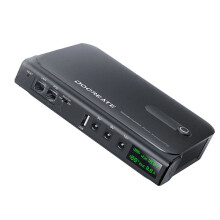 Docreate UPS 36 W y 12 V CC para Enrutador. Sistema de Alimentación Ininterrumpida (SAI). Monitoreo Duración de la Batería. Fuente de