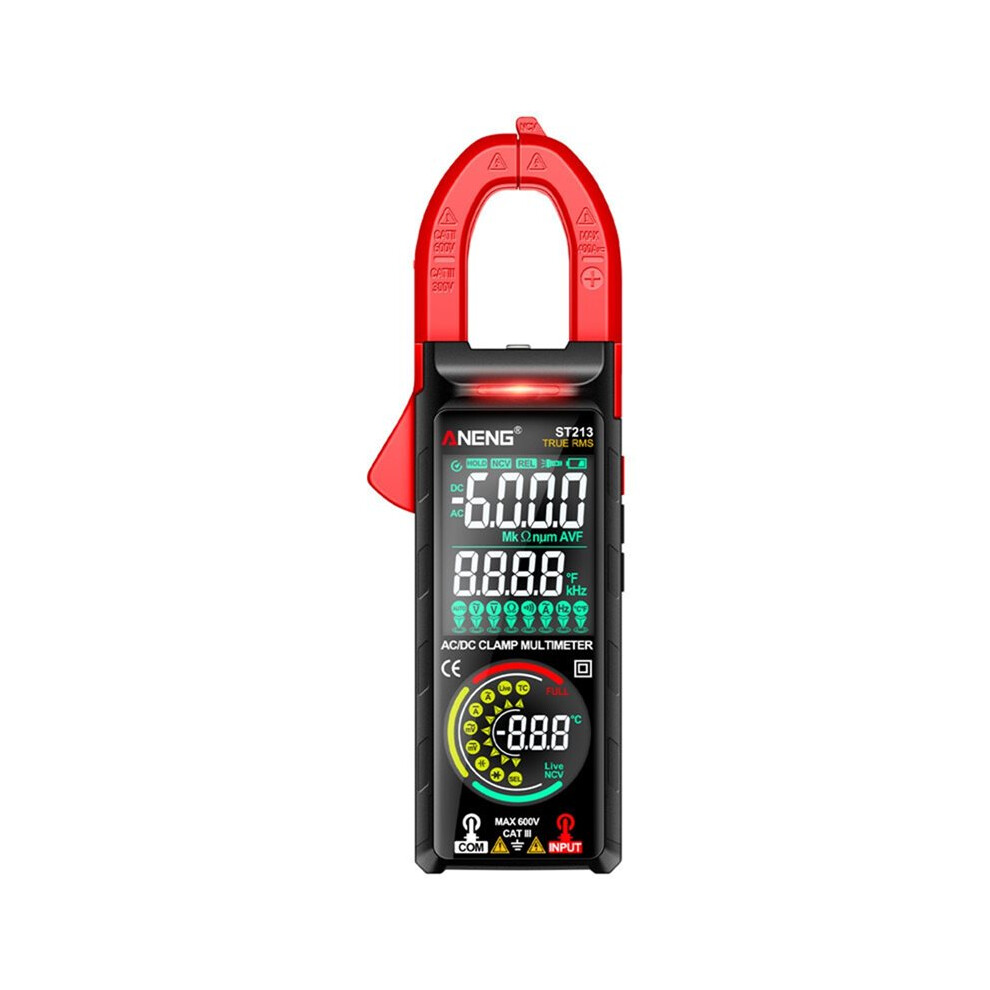 Photos - Other Hand Tools ANENG ST213 Multimeter Digital Clamp Meter /AC Current Reverse Screen Dual Screen Display Non-Contact Tester Tools B