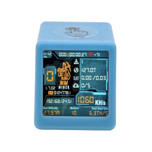 BTC Solo Lottery MinerNerd TV Hashrate 1060KH/S ESP32 Gift Home Silent Desktop Clock Lower Power Consumption