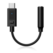 KZ AM02 TYPE-C Naar 3,5 mm Draagbare Digitale Decoder DAC Hoofdtelefoonversterker met Professionele Geluidsaanpassingsfunctie