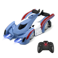 Wall Climbing Remote Control Car, Dual Mode 360 Rotating RC Stunt Car with Headlight, Wall Toys Gifts for Kids Birthday