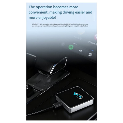 2 in 1 Wireless CarPlay Android Auto Adapter  USB Dongle Auto Connect Plug  for IOS Android Factory Wired Car