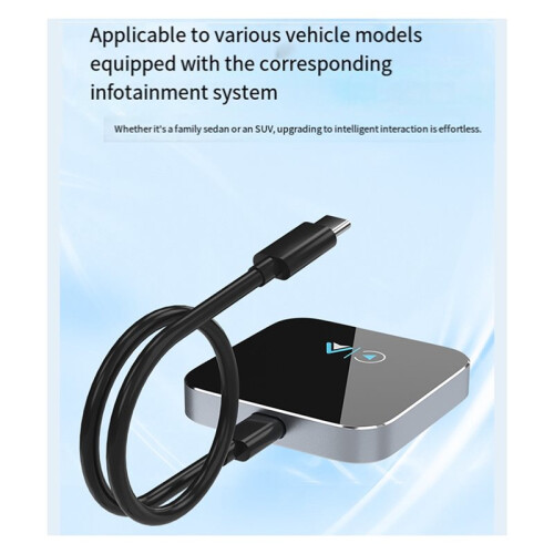 2 in 1 Wireless CarPlay Android Auto Adapter  USB Dongle Auto Connect Plug  for IOS Android Factory Wired Car 1