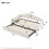 3ft Single Daybed with Pull-out Trundle 15