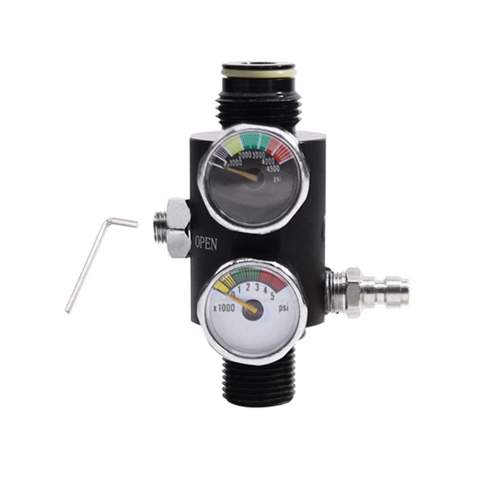 5/8-18Unf Dual Gauge Pressure Regulator Valvula Reguladora Pneumatic Air Valve Fill Station 4713301932364