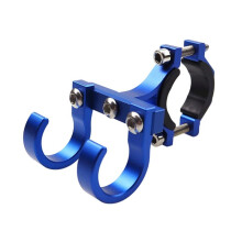 Electric Scooter Hooks Bike Shelf Tube Storage Hanger Buckle Hooks Ebikes Portable Double Helmet Rack