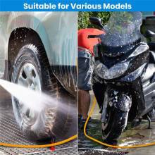 4-Pack Tire Hose Rollers for Car Wash Avoid Snagging, Car Wash Detailing Supplies Tool, Auto Detailing Tools Black