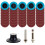 40 Pcs Quick Change Discs Set, 2 Inch A/O Sanding Discs with 1/4 Inch Holder, Surface Conditioning Discs for Grinder 1