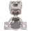 10 Pack 1-1/4 Inch 3D Overlay Soft Close Concealed Hinges for Face Frame Door, Control Closing Speed,105 Open Angle 4