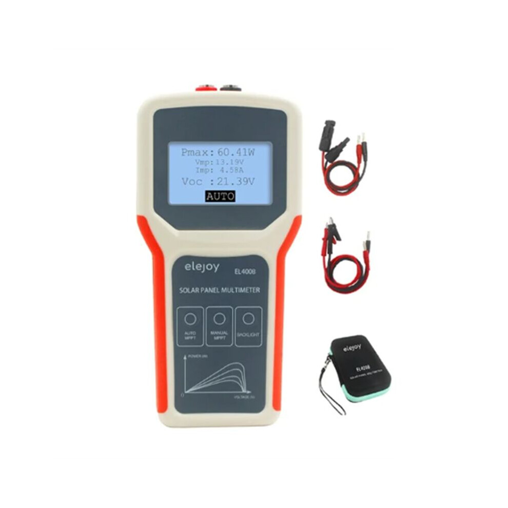 Elejoy El400b Photovoltaic Panel Multimeter Solar Panel Mppt Tester Voltage Current Power Test Meter Multi Meter 4711356304808