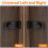 Keyless Cabinet Combination ,Cabinet Password Locks for Cabinet,Mailbox,Office File Cabinet Lock 90Angle Black 3