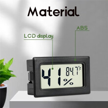 Multifunctional Indoor Digital Thermometer Hygrometer - 3 Pack, Humidity Meters Gauge with Built-In Probe