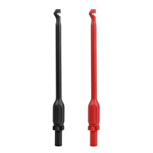 2Pcs/Set 4mm Wire Piercing Clip 10A Automotive Test Lead Kit Automotive Wire Piercing Probe Puncture WireBack Probe Pins